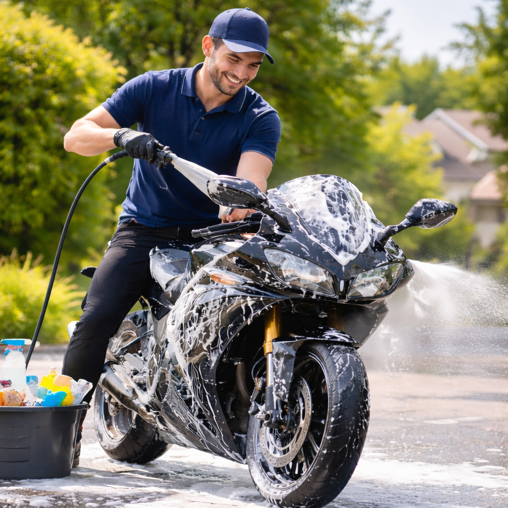 Bike Wash at Your Doorstep